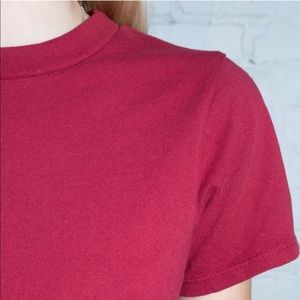 john galt maroon tee